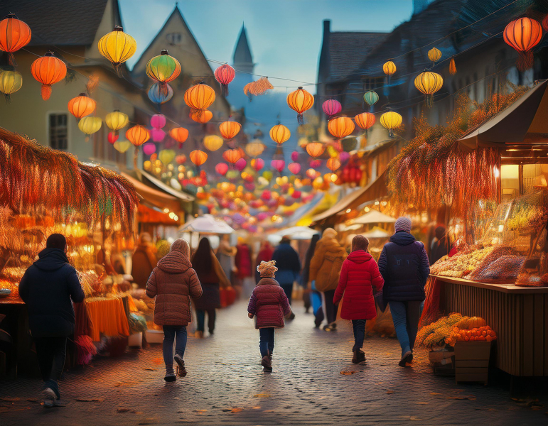 Firefly Kinder Laternenumzug zum Herbstmarkt in Loccum 92246